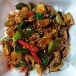 ผัดเผ็ด (ราดข้าว)