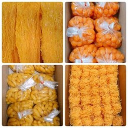 ทองหยิบ ทองหยอด ฝอยทอง เม็ดขนุน กล่อง 350  กรัม