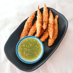 ปลาไข่ทอด 5 ตัว