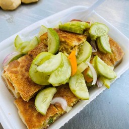 มะตะบะไส้เค็ม (ไส้ไก่)