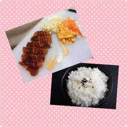 ชุดหมูทงคัตสึึ+ซุป