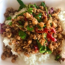 ข้าวกะเพราหมูสับ