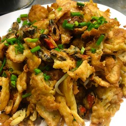 หอยแมลงภู่ทอด