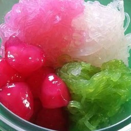 ทับทิมกรอบ+ซาหริ่ม