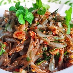 ยำกุ้งเต้น 1
