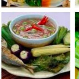 น้ำพริกกะปิผักสด