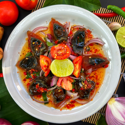 ยำไข่เยี่ยวม้า