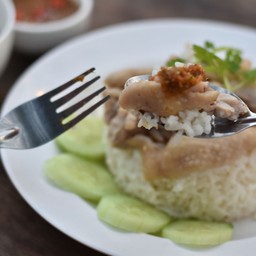 ข้าวมันไก่แซ่บเผ็ดเเซ่บ