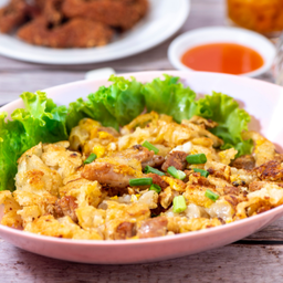 คั่วแห้งรวมมิตร (ไก่,กุ้ง,หมึก)