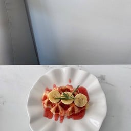 คัฟเฟิล กล้วย-สตรอว์เบอร์รี่