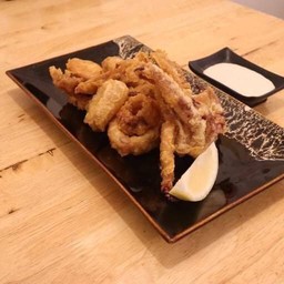 ปลาหมึกทอด