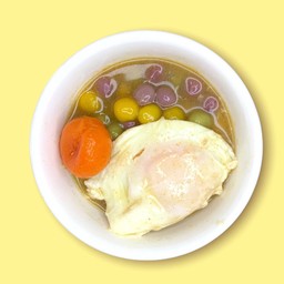 บัวลอยไข่หวานไข่เค็ม