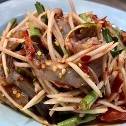 ส้มตำกุ้งสด
