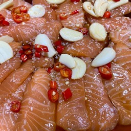 นินจาโครตจะดอง - กุ้งดอง แซลมอนดอง