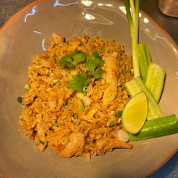 DL:ข้าวผัดไก่/Frice rice with chicken