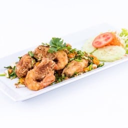 กุ้งคั่วเกลือ