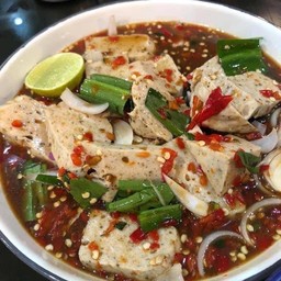 ยำหมูยอน้ำปลาร้า