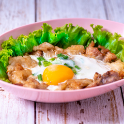 คั่วอบไก่ แฮม เบคอน