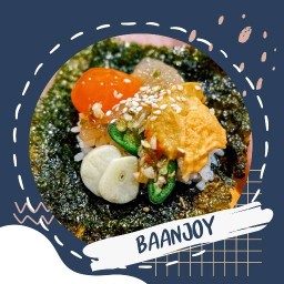กุ้งดอง แซลมอนดอง(Baanjoyครัวบ้านจอย)สาขาวุฒากาศ-ตลาดพลู