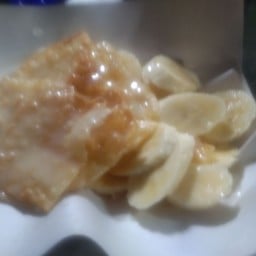 โรตี กรอบ+กล้อยหอม