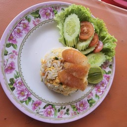 ข้าวผัดกุนเชียงเรียงๆกันมา