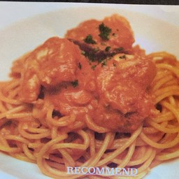 Spaghetti with Shrimp sauce