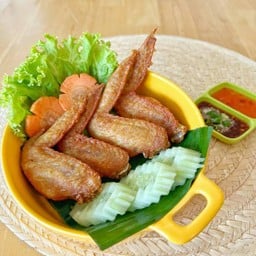 •ปีกไก่ทอด