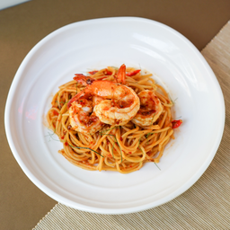 Spaghetti Tom Yum Koong
