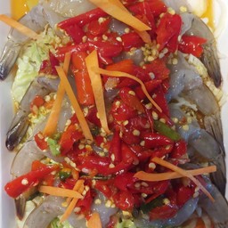 กุ้งแช่น้ำปลา