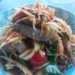 ตำเส้นไวไวกุ้งสดไซส์40 3ตัว