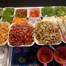 เซตข้าวไข่เจียว2กล่อง2ฟอง+กระเพราไก่เป็นกับ+แกงจืดเต้าหู้หมูเด้ง