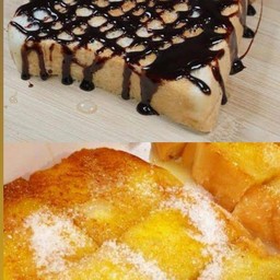 เชตสุดคุ้ม ปังเนยน้ำตาล+ปังช็อคโกแลต