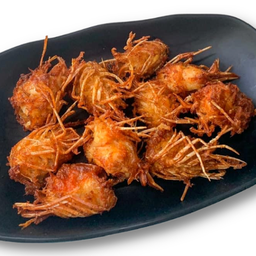 หัวกุ้งทอด 2 ที่