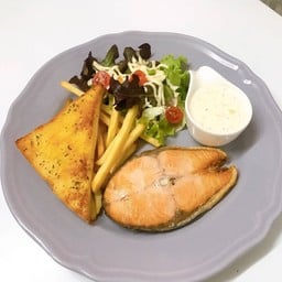 สเต็กปลาแซลมอน