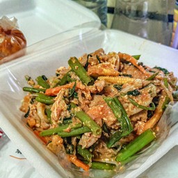 สุกี้แห้งหมู