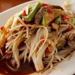 ตำซั่วปูปลาร้า
