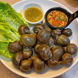 หอยโข่งลวกจิ้ม