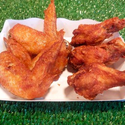 ปีกไก่ทอด 3 ชิ้น + น่องไก่ทอด 3 ชิ้น