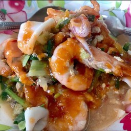 สุกี้แห้งทะเล