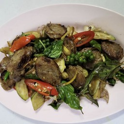 ผัดฉ่าไส้อั่ว