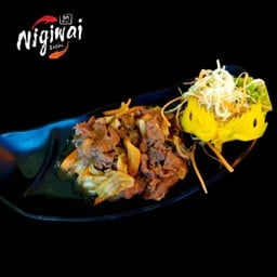 เนื้อสไลด์ผัดกิมจิ