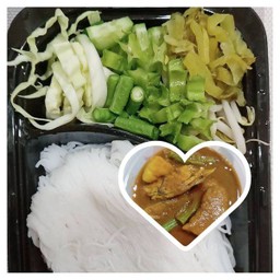 ขนมจีนแกงไตปลา