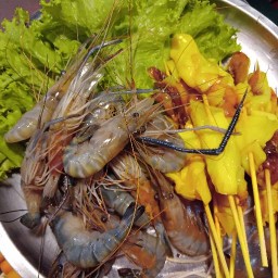 กุ้งเผา แสนสุข กาดรินคำ กุ้งเผาแสนสุข กาดรินคำ