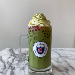ชาเขียวเยลลี่วิปครีม