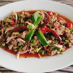 ลาบเนื้อ