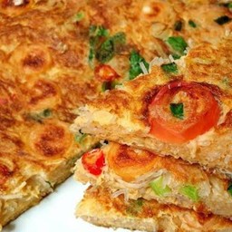 ไข่เจียววุ้นเส้นทรงเครื่อง