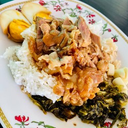 ข้าวขาหมูตรอกซุงบางรัก (เจ้าเก่า) ถนน บางบัวทอง - สุพรรณบุรี