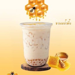 Honey milk tea