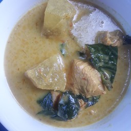 แกงเขียวหวานไก่ฟัก