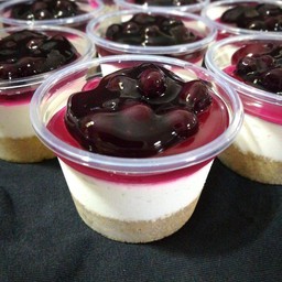 บลูเบอรี่ชีสพาย